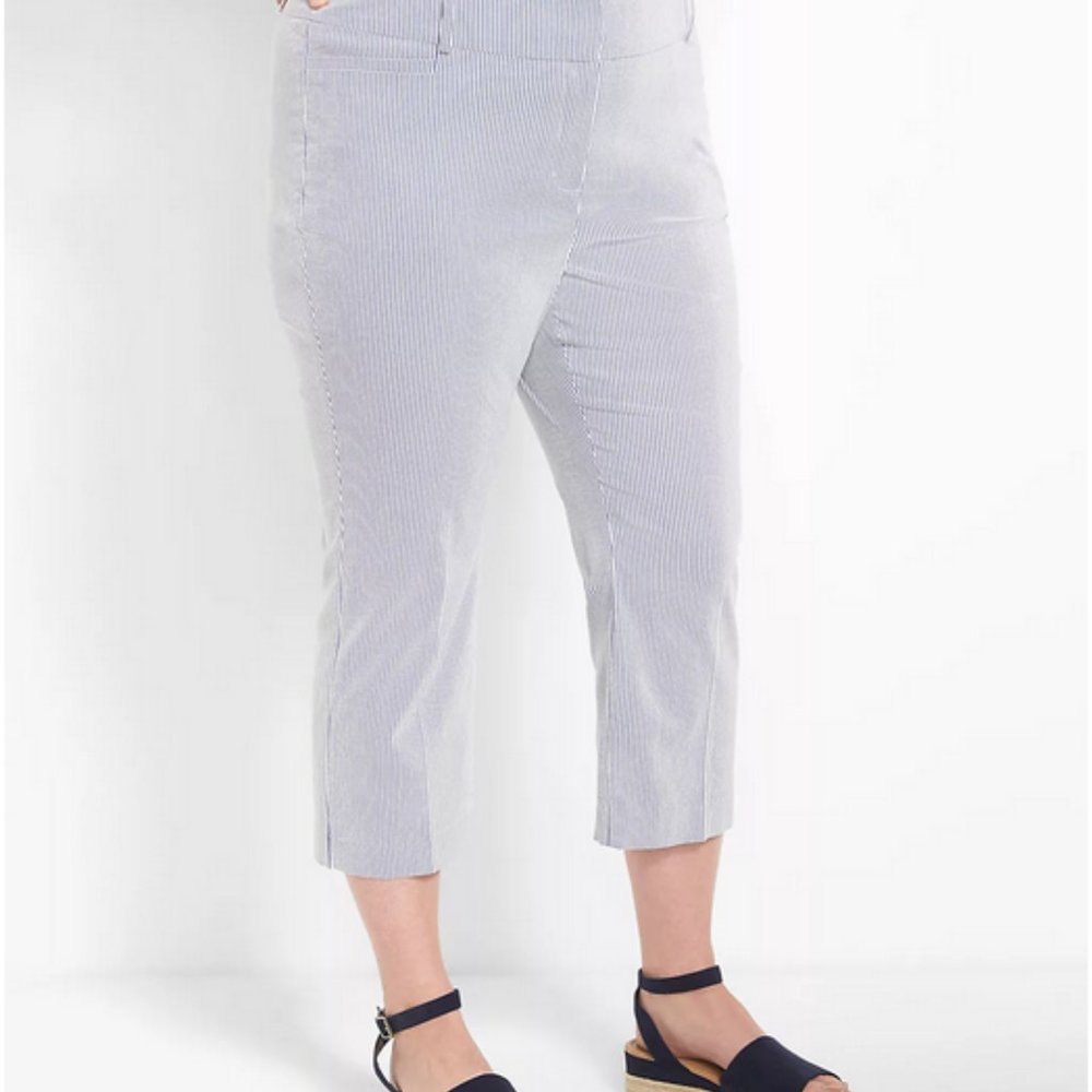 Fit Slim Capri 4-Season Pant (Black) - Picture 2 of 9